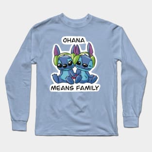 Ohana means family Long Sleeve T-Shirt